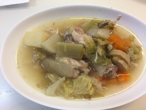 サッカー飯!野菜たっぷりポトフ